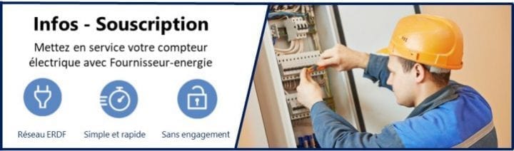 mise en service compteur