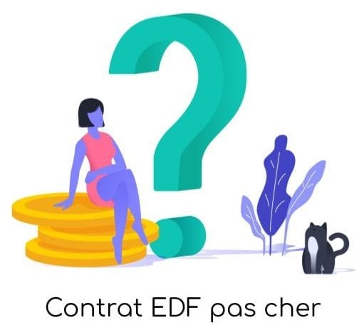 Contrat EDF pas cher