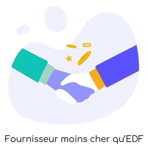 Fournisseur moins cher qu’EDF