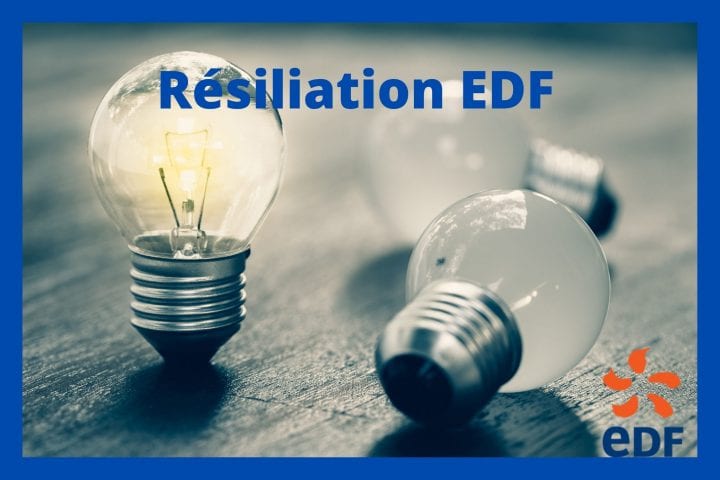 résiliation edf