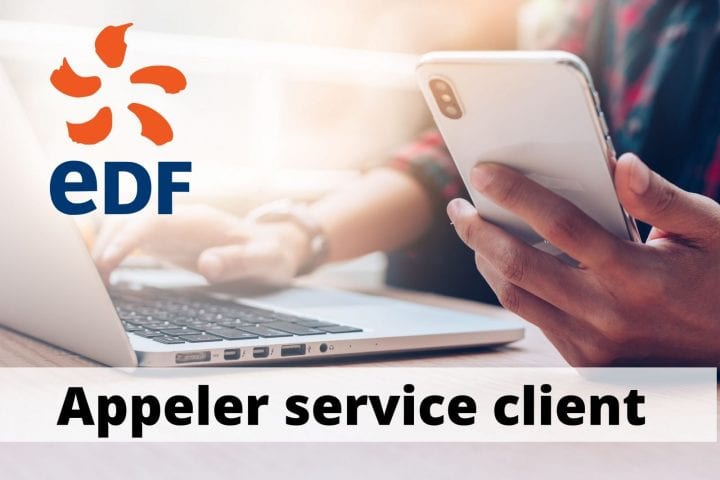 Appeler service client EDF