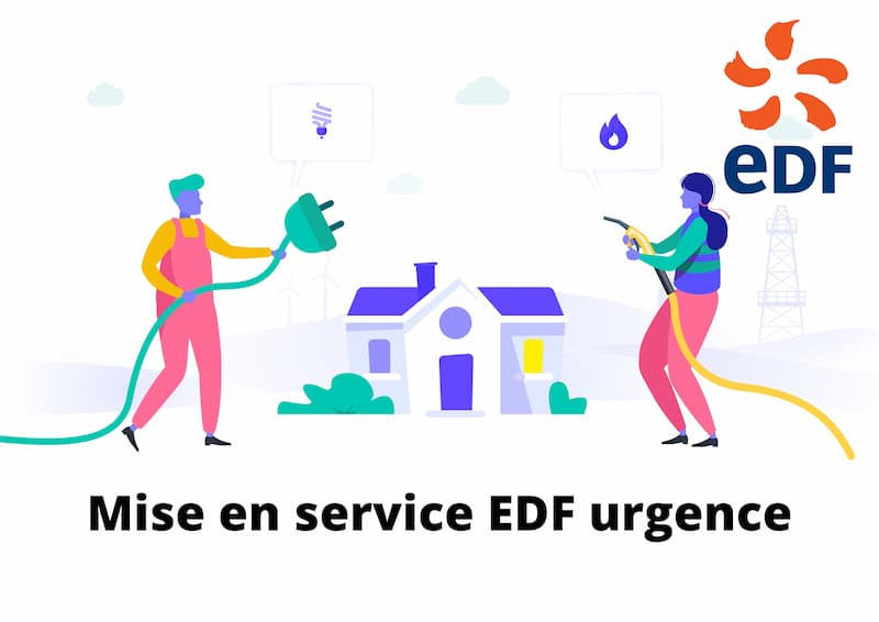 Mise en service EDF urgence