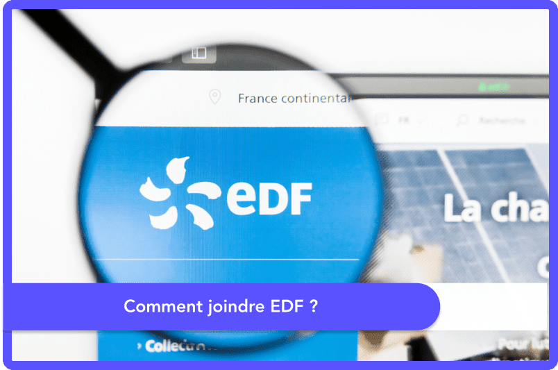 Comment joindre EDF ?
