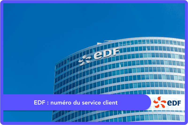 EDF numéro service client