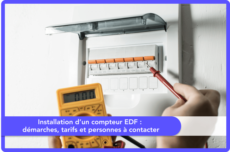 Cout installation compteur edf