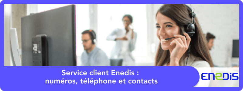 service client enedis