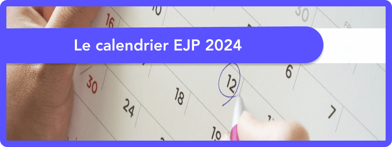 Calendrier EJP