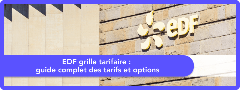 EDF grille tarifaire