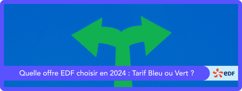 Contrat EDF 2024 : Tarif Bleu ou Vert Électrique ?