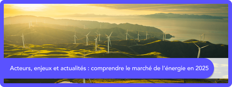 Comprendre le marché de l'énergie 2025