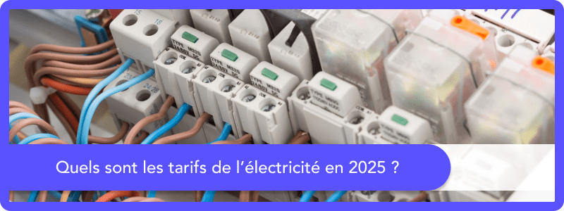 tarifs électricité 2025