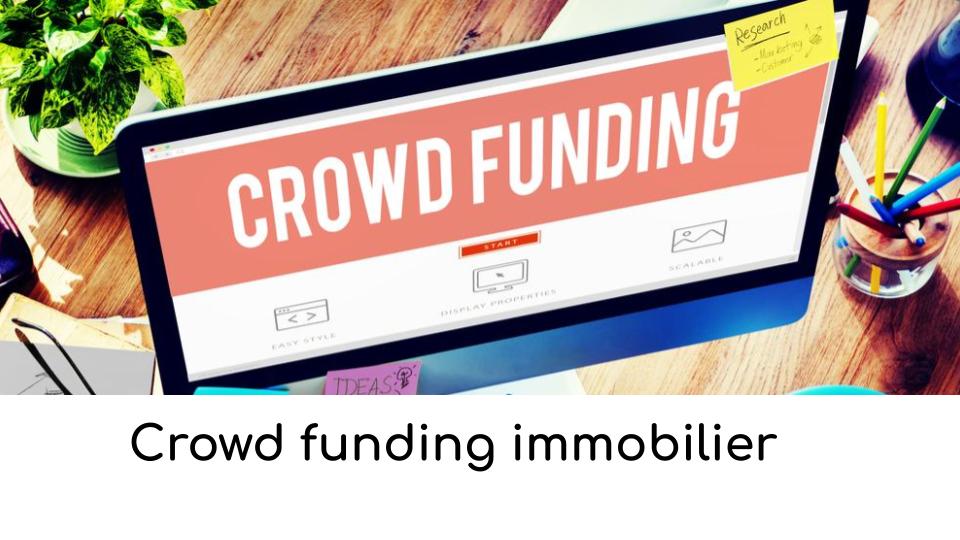 Crowd funding immobilier