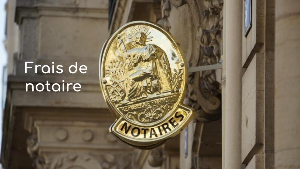 Frais de notaire