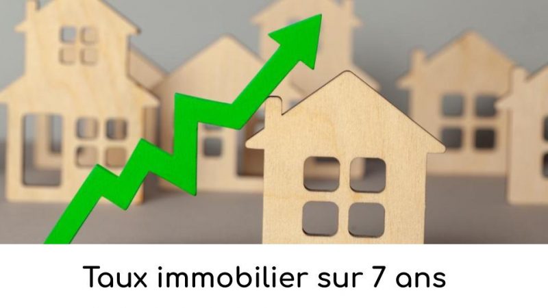 Taux immobilier 7 ans