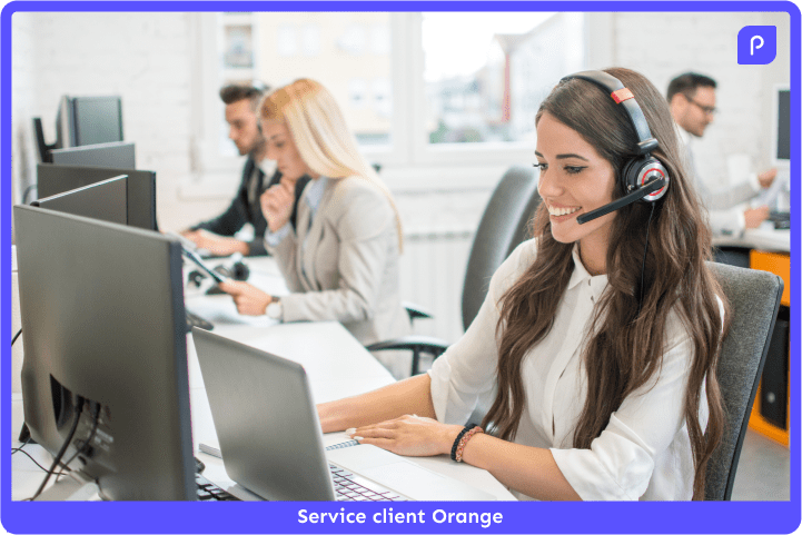 service client orange