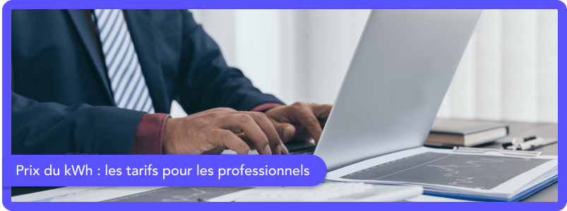 Prix du kWh professionnels