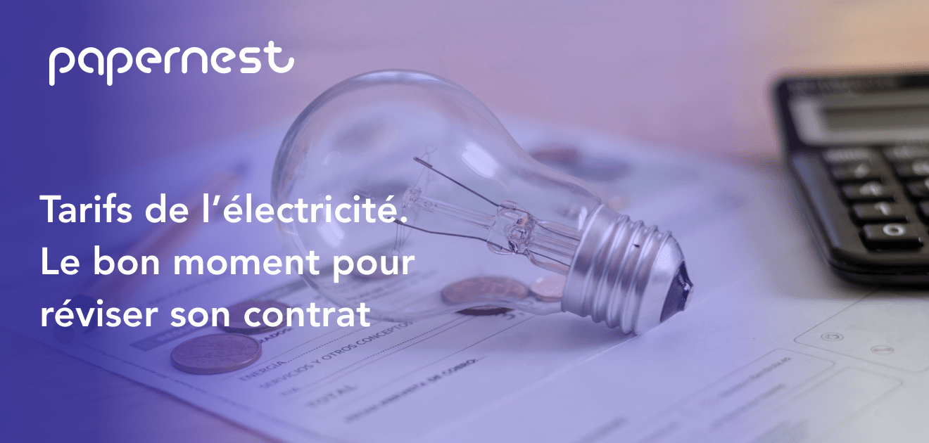 Tarifs de l'électricité