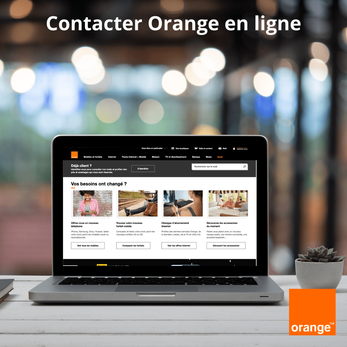 Contacter Orange en ligne