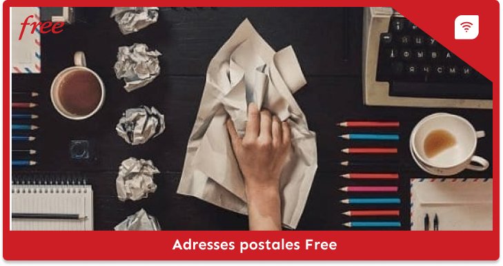 Adresses postales résiliation Free