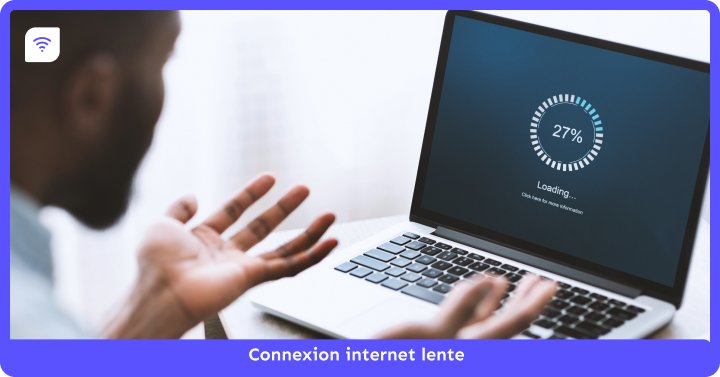 Connexion internet lente
