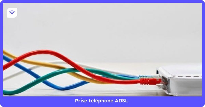 Prise téléphone ADSL