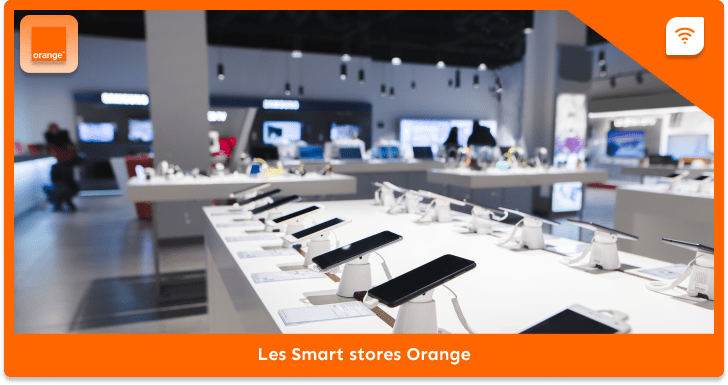 Découvrez les smart stores Orange