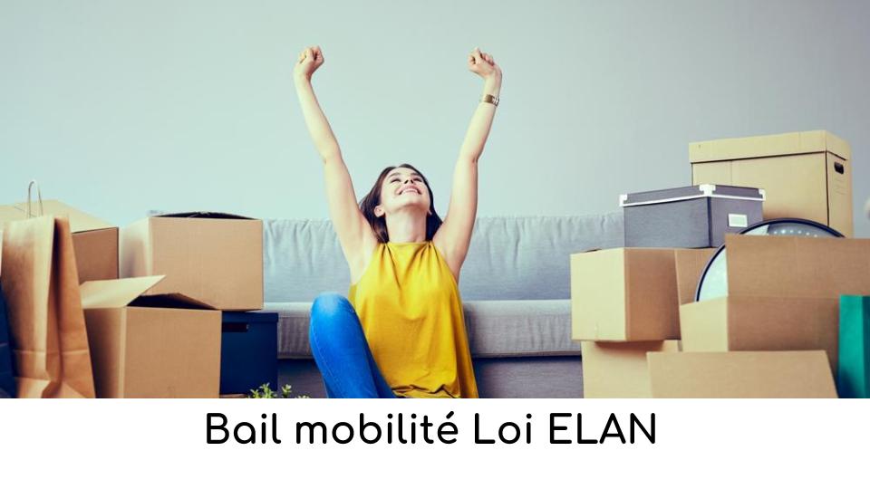 Bail mobilité Loi ELAN