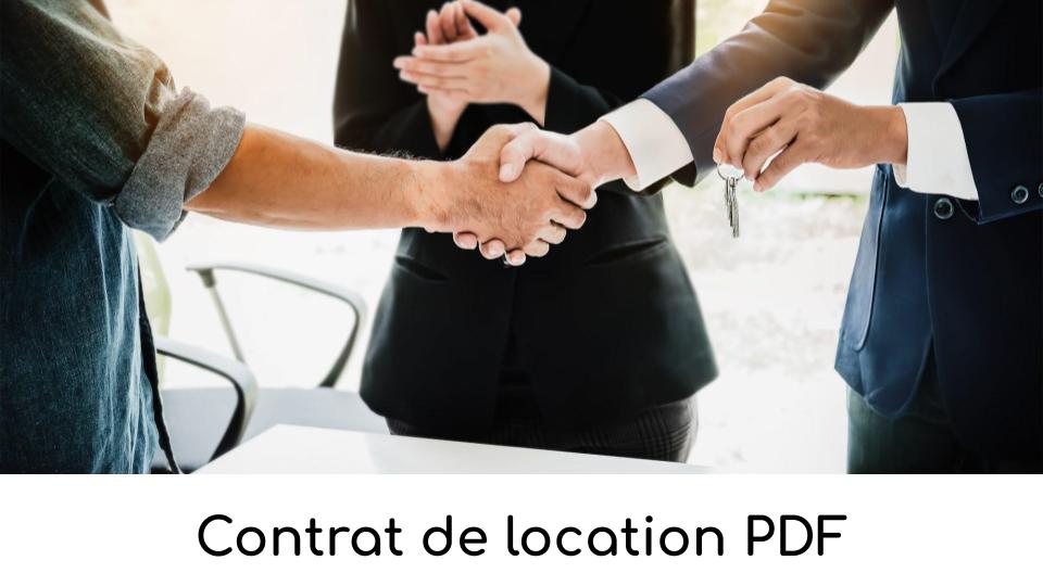 Contrat de location PDF