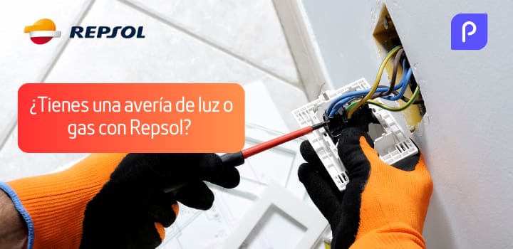 avería de luz o gas con Repsol