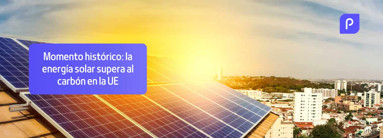 Momento histórico: la energía solar supera por primera vez al carbón en la UE