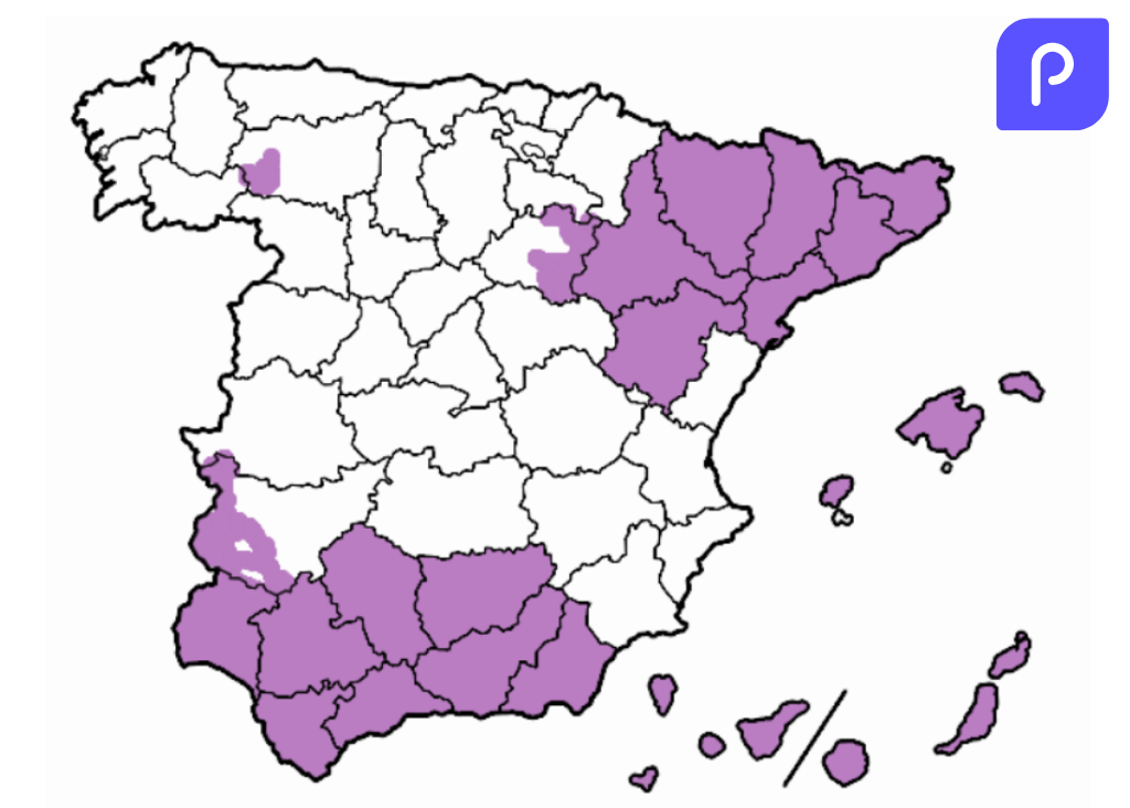 Mapa E-Distribución