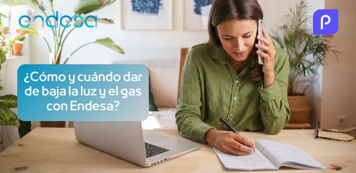 ¿Cómo y cuándo dar de baja la luz y el gas con Endesa?