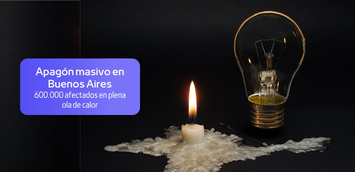 Buenos Aires sin energía: el apagón que afectó a más de 600.000 personas