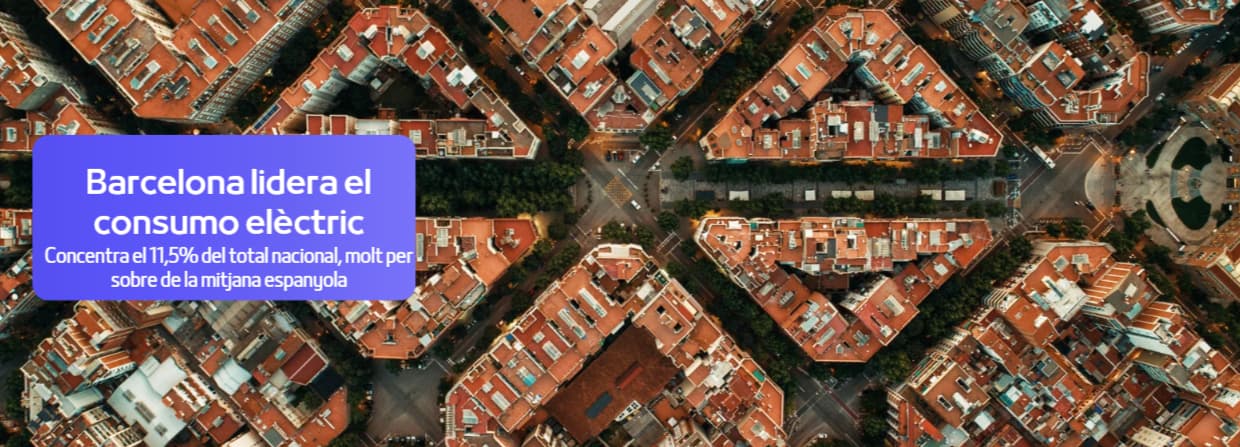 Barcelona, la província amb major consum elèctric d’Espanya: concentra el 11,5% del total nacional