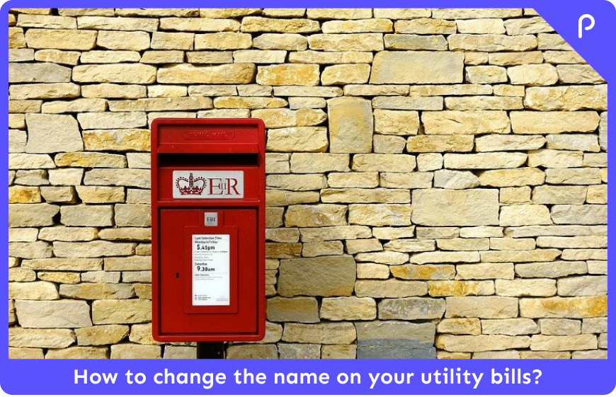 How Can I Change Name On Utility Bill