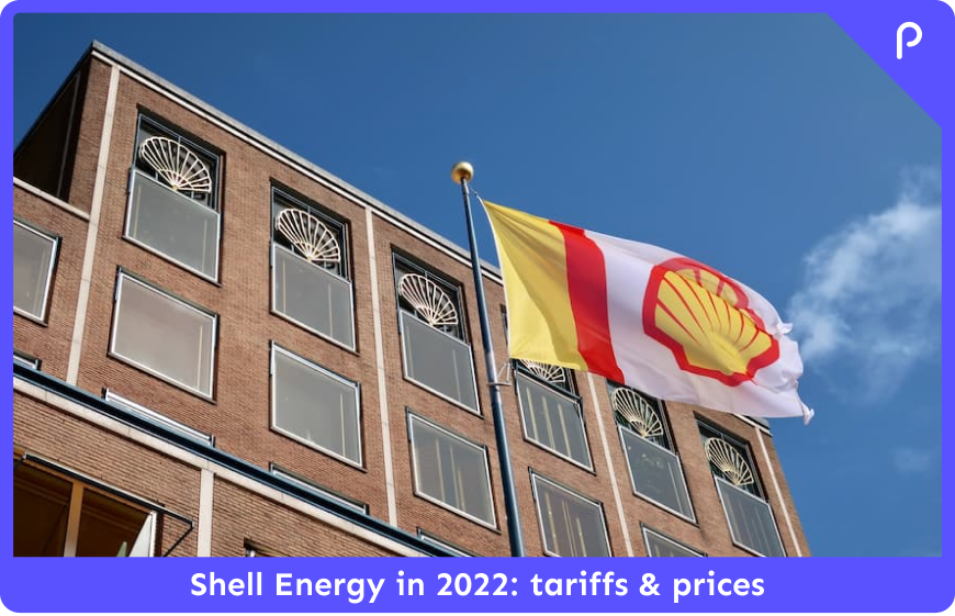 shell logo in front of building