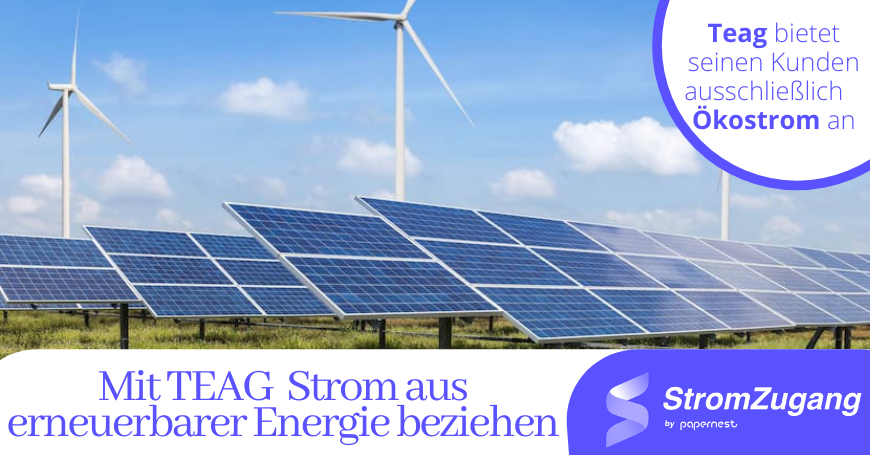 Bis zu 100 % Ökostrom mit der Thüringen Energie AG