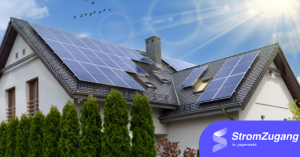 Solarpanels auf dem Dach