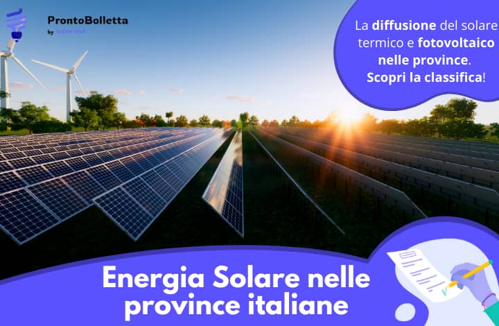 Classifica Energia Solare province italia