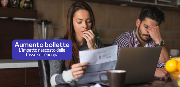 Il peso nascosto delle tasse sull'energia nell'aumento delle bollette