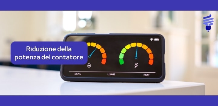 Riduzione potenza contatore