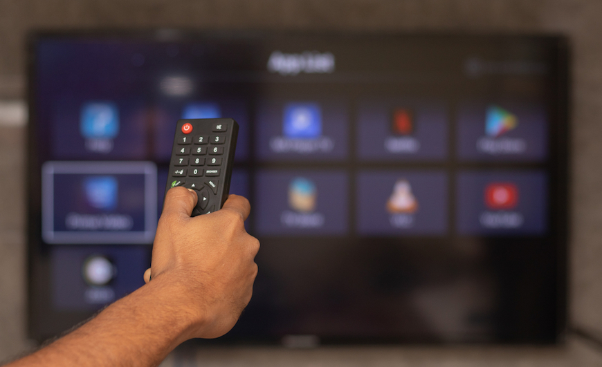 Using a remote to connect your tv to broadband