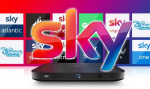 logo Sky TV, Superfast 35 Broadband & Netflix