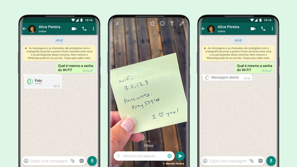 WhatsApp apresenta recurso para fotos e vídeos temporários que desaparecem depois de uma única visualização