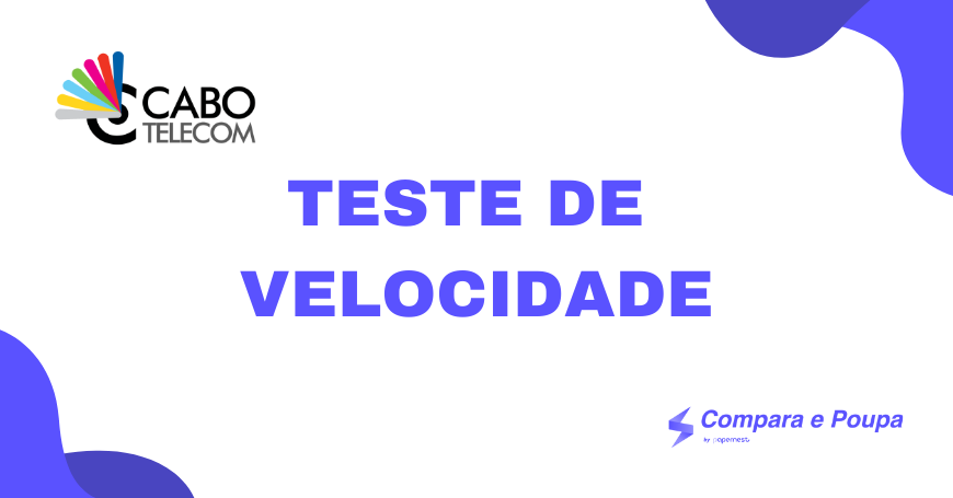 Teste de Velocidade Cabo Telecom | Speedtest