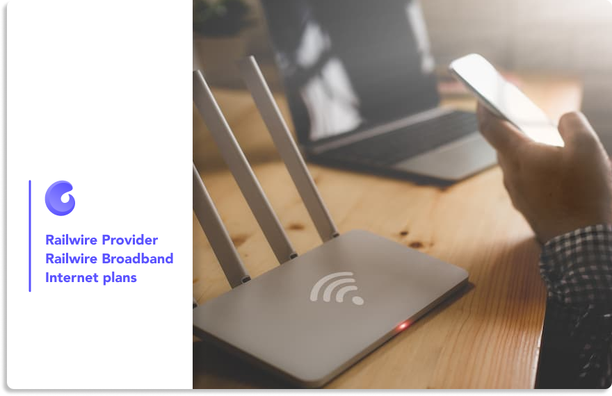 Railwire router and phone broadband