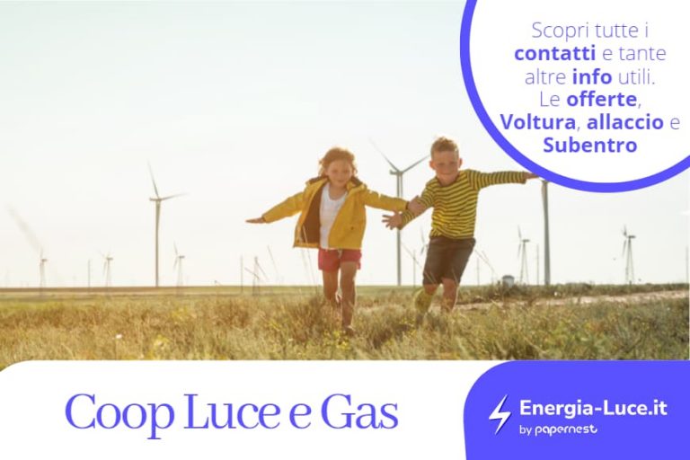 Coop Luce e Gas Accendi Opinioni, contatti e tariffe EnergiaLuce.it