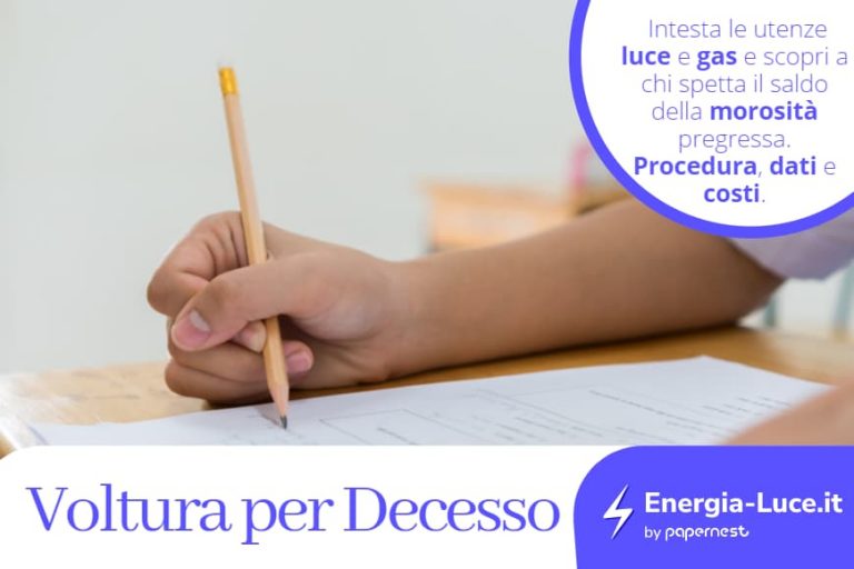 Come Si Deve Fare La Voltura Per Decesso? - Energia-Luce.it