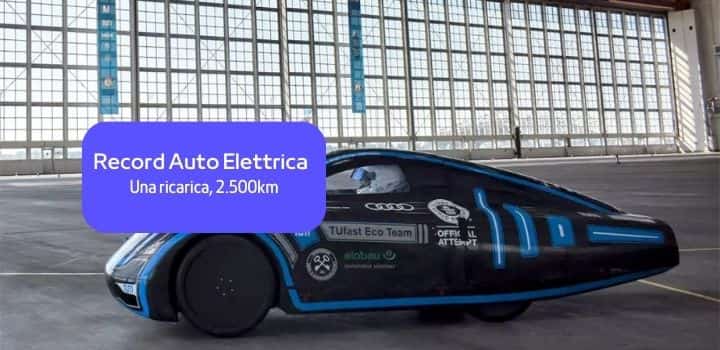 Record Mondiale a Monaco: Auto Elettrica Percorre 2.500 km con una Sola Ricarica