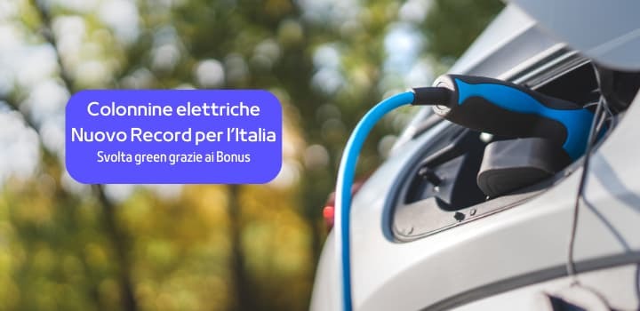 Italia: Nuovo Record in Ricarica Elettrica grazie agli incentivi